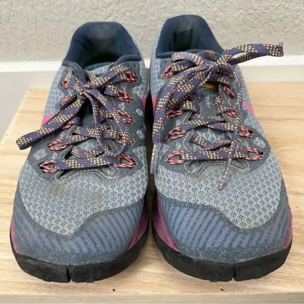 Nike Air Zoom Wildhorse 3 Gray & Blue Running Athletic Shoes 5